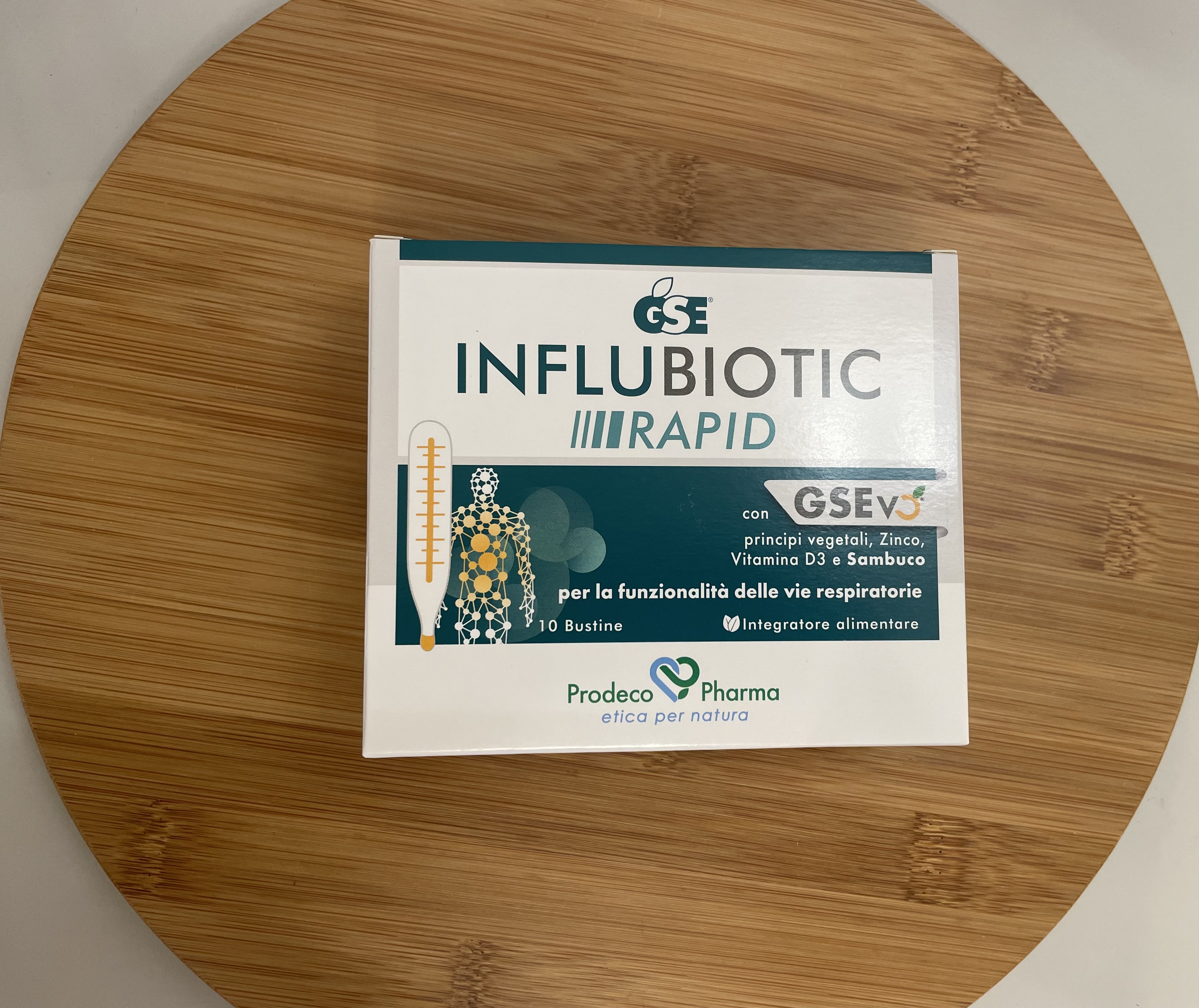 Prodeco: GSE Influbiotic Rapid Briefchen
