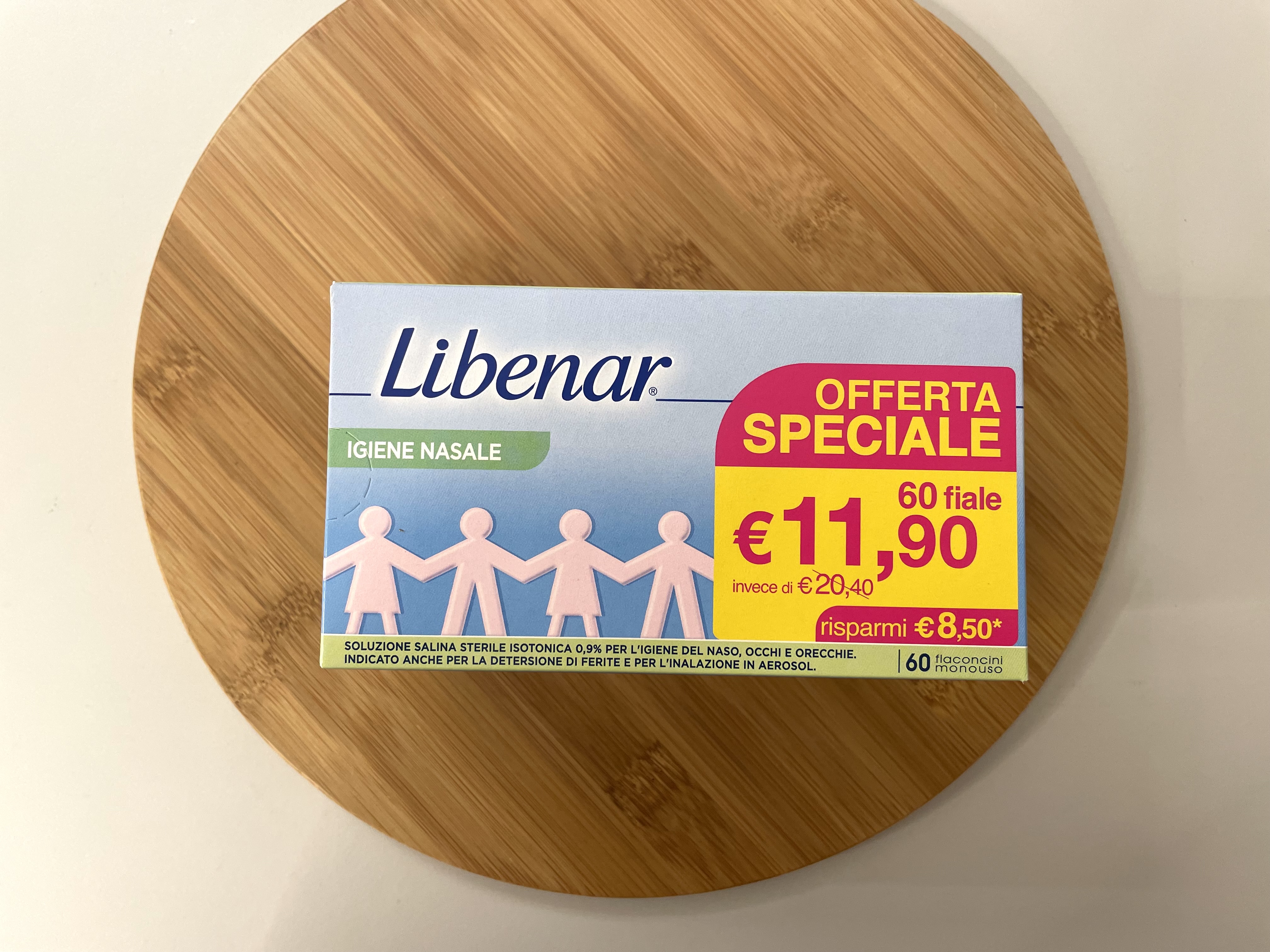 Perrigo: Libenar isotonische Kochsalzlösung