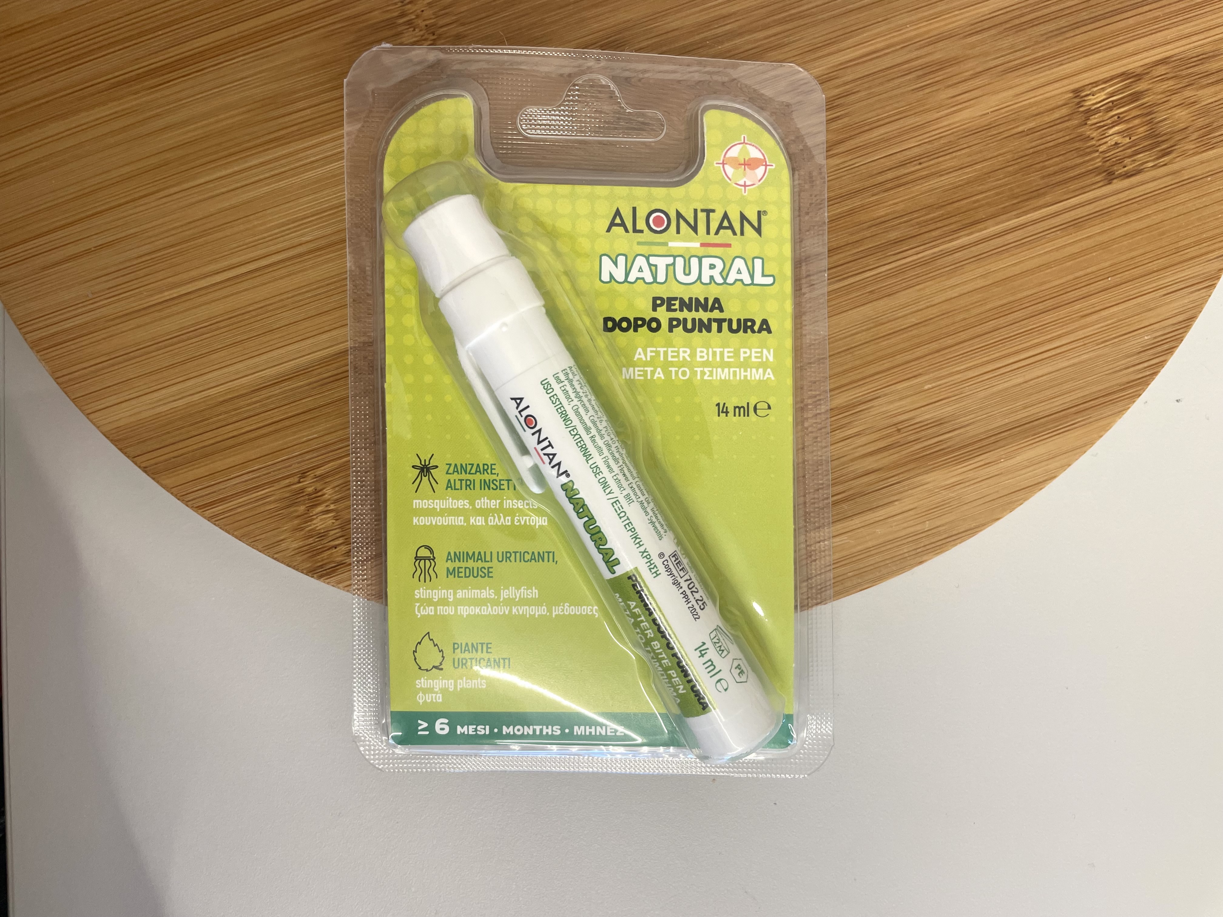 Alontan: Natural Penna Dopo Puntura