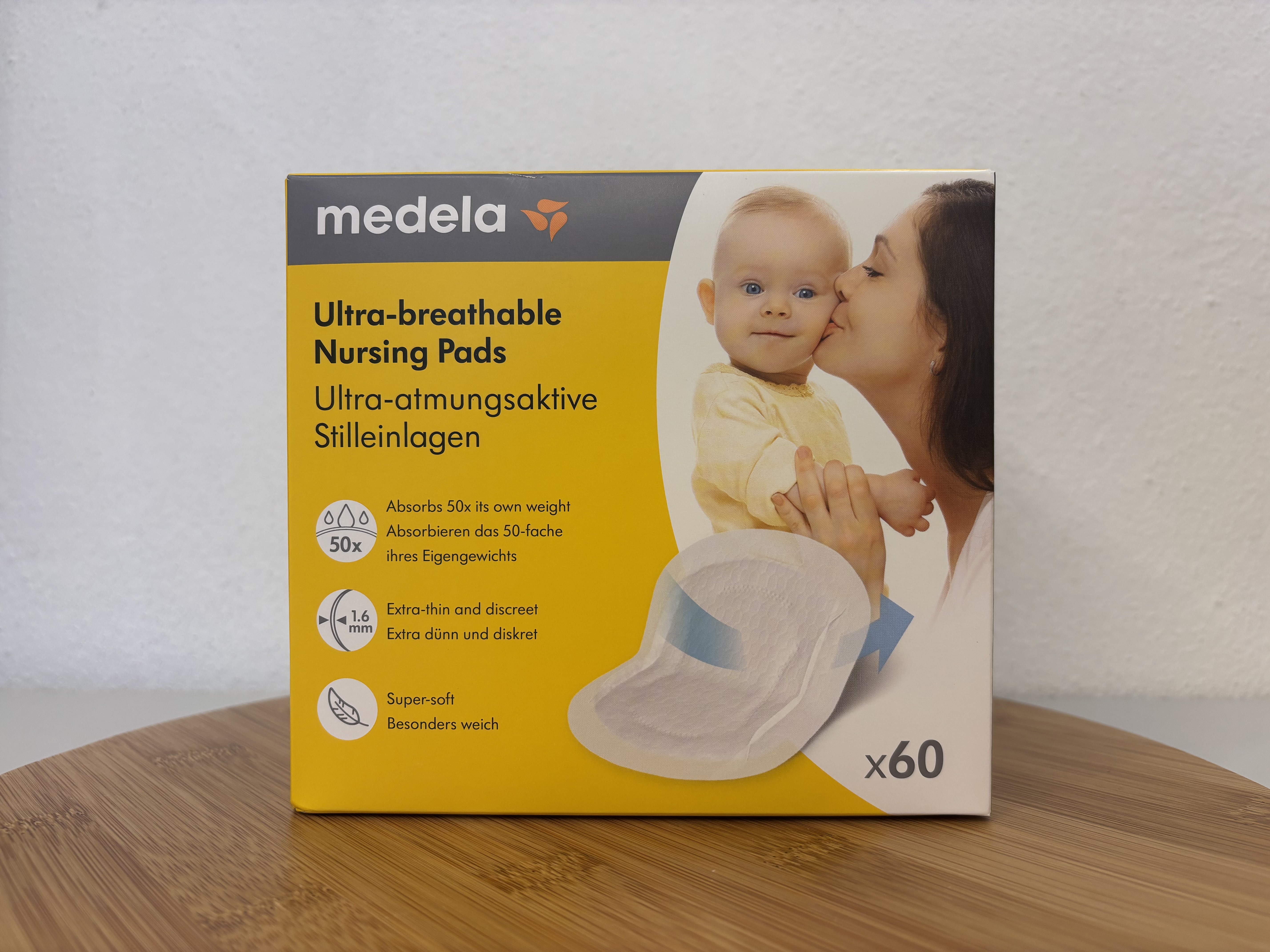 Medela: Ultra-atmungsaktive Stilleinlagen