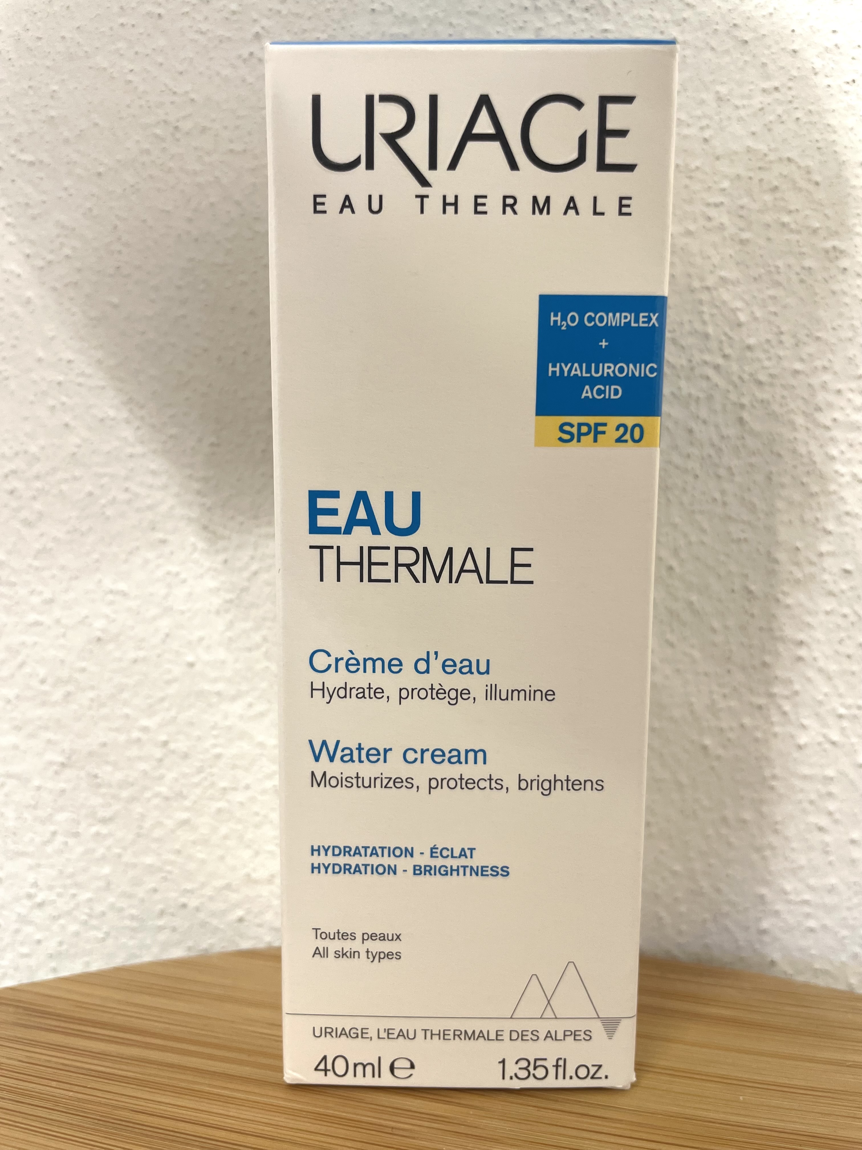 Uriage: Water Cream SPF 20