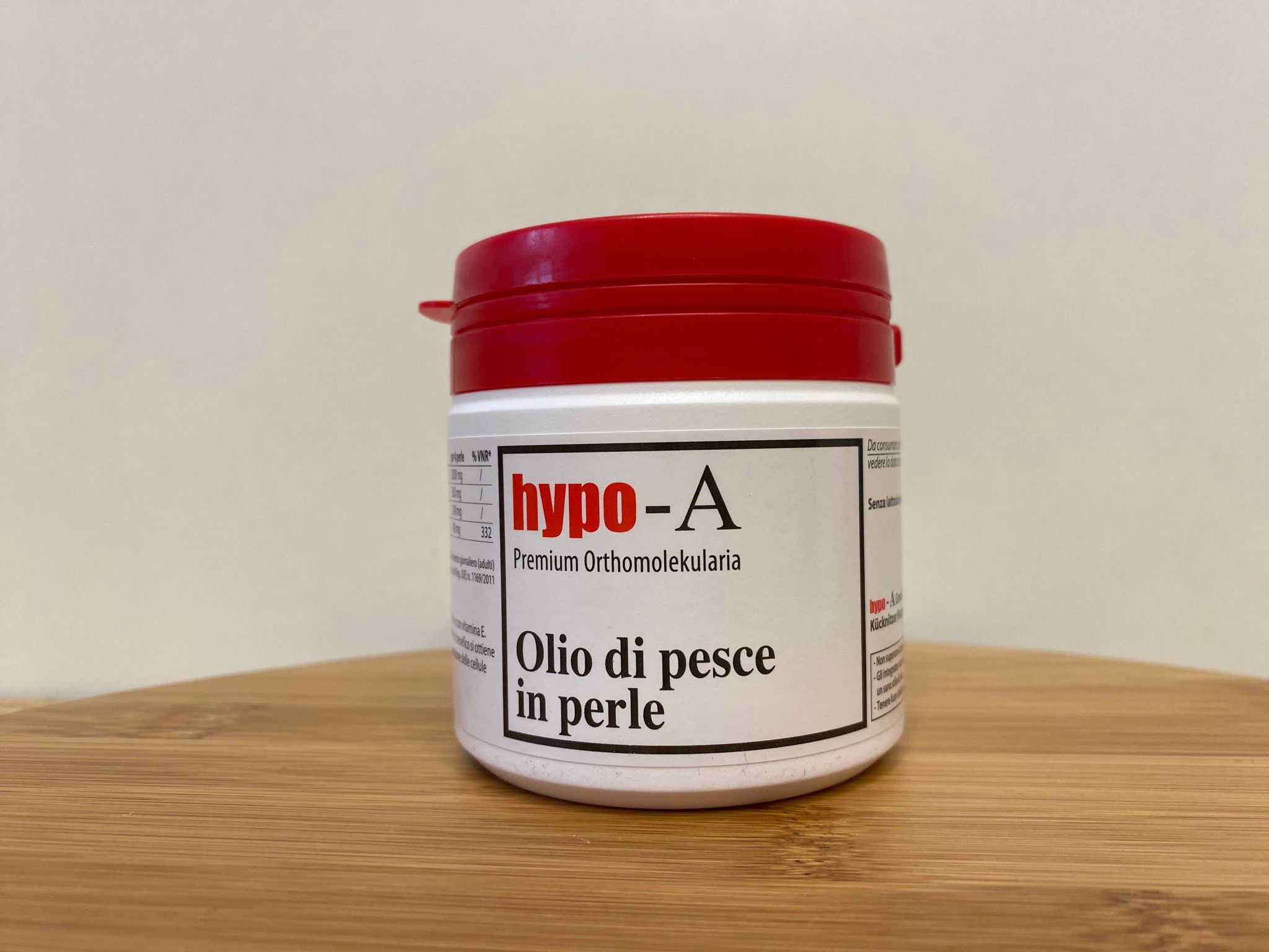 Hypo A: Olio di pesce in perle